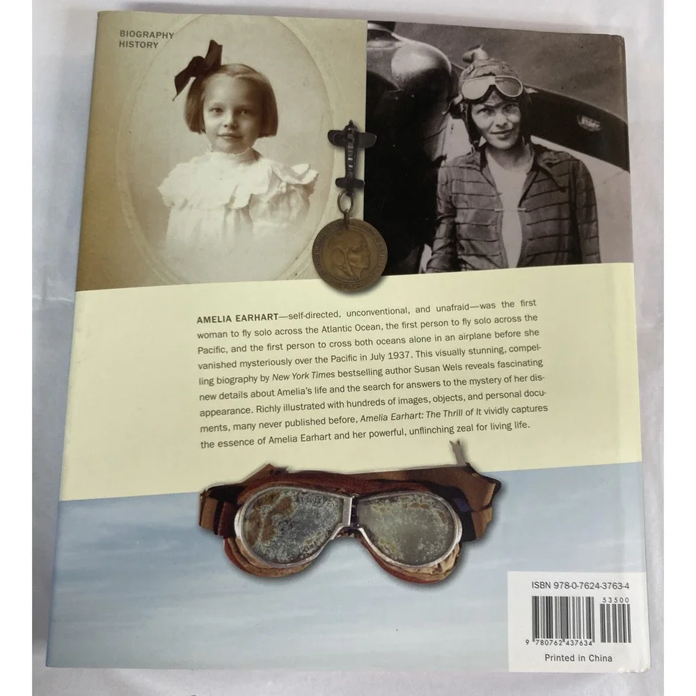 Amelia Earhart : The Thrill of It by Susan Wels (2009, Hardcover)